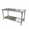 Bàn inox 2 tầng