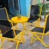 Ghế xếp cafe inox - 007