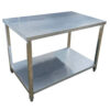 Bàn inox 2 tầng 1200×600 mm