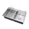 Bồn Rửa Chén 2 Hố Draco S1285ITD Chất Liệu Inox 304