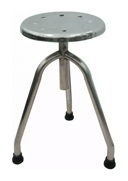 Ghế đôn xoay inox y tế